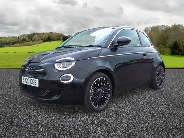 Fiat 500 0.0 La Prima 3-Door Hatchback Electric Black