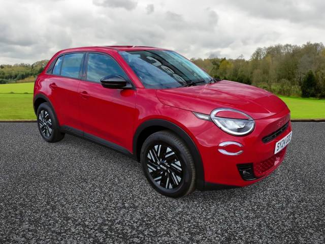 Fiat 600 Red 5-Door Hatchback Electric Red