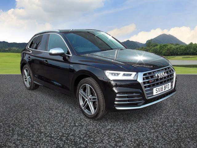 Audi Q5 3.0 SQ5 TFSI Quattro 5-Door Estate Petrol Black