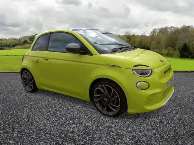 Abarth 500 Turismo 3-Door Hatchback Electric Green