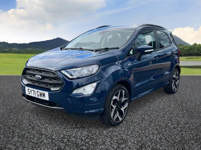 Ford Ecosport 1.0 ST-LINE 5-Door Hatchback Petrol Blue