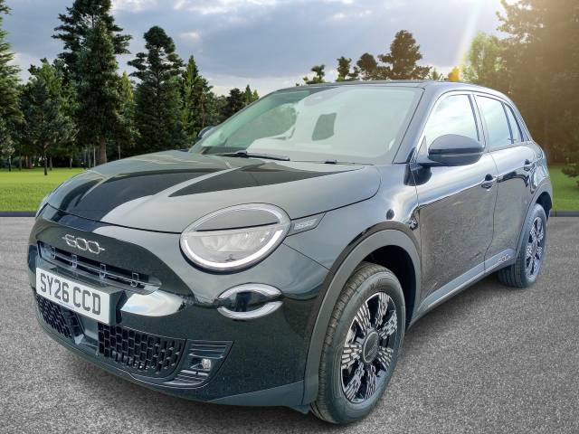 Fiat 600 1.2 Mhev 5dr 136 hp Hybrid DCT Automatic Hatchback Hybrid Black